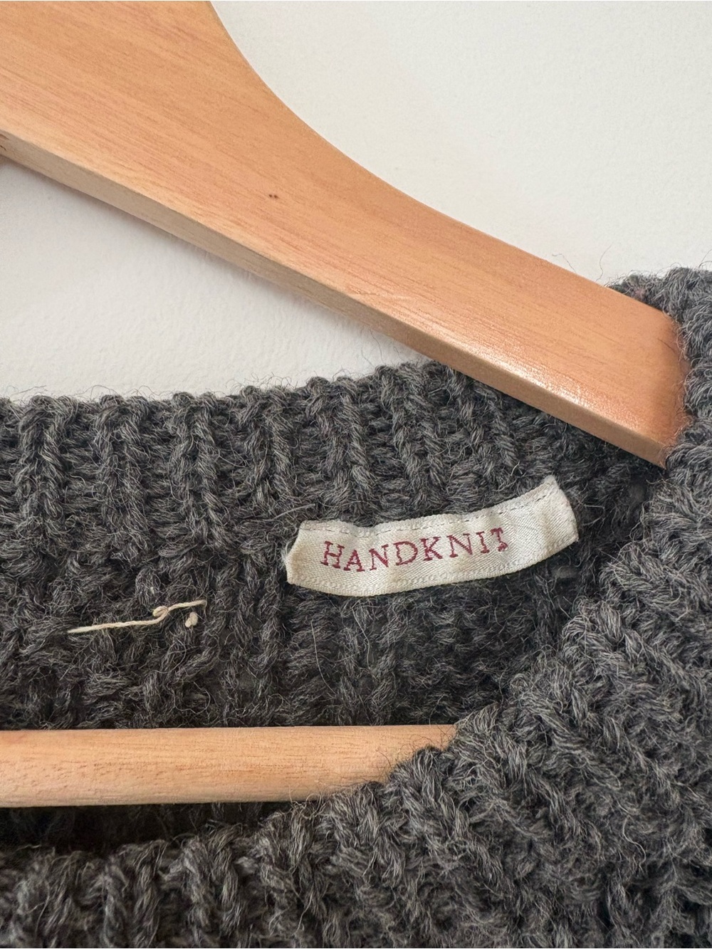 Vintage Cable Knit Crewneck Sweater - Picture 3 of 6
